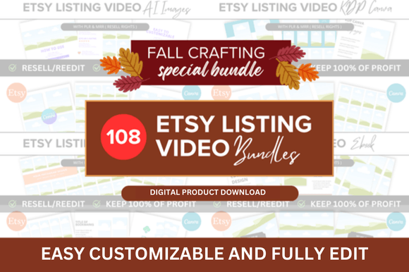 Boost Your Etsy Shop with This Fall Sale Video Bundle
