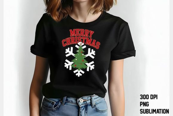 Christmas Day T-Shirt PNG: Your Festive Design Asset