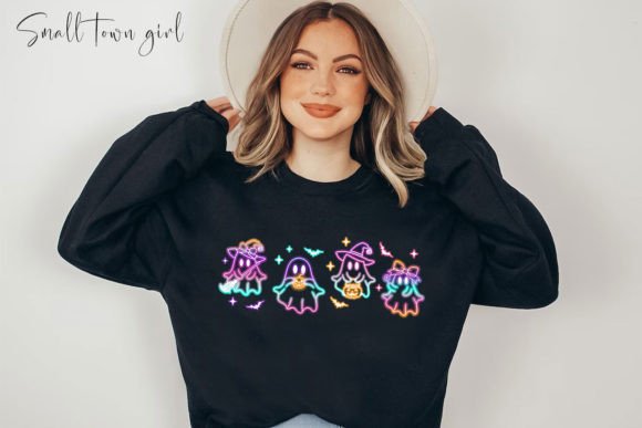 Coquette Halloween Neon Boo Ghost PNG: A Designer's Guide