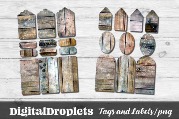 Elevate Your Designs with Wooden Sparkles Vol.2 | TAGS