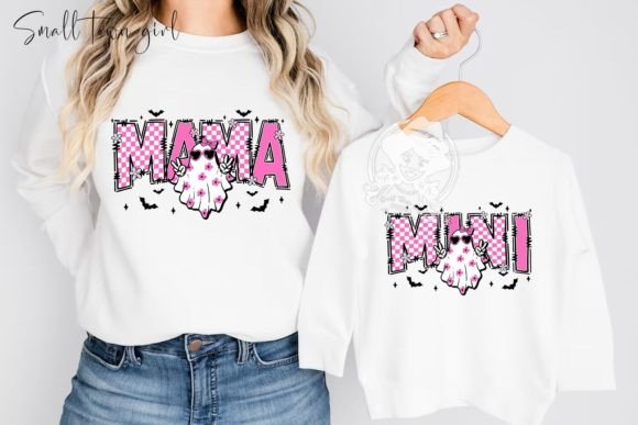 Retro Halloween Mama Mini PNG: A Versatile Design Asset