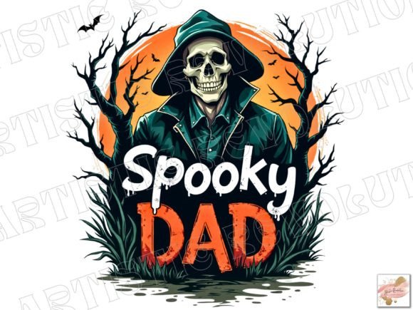 Spooky Dad Halloween Clipart: A Designer's Essential Asset