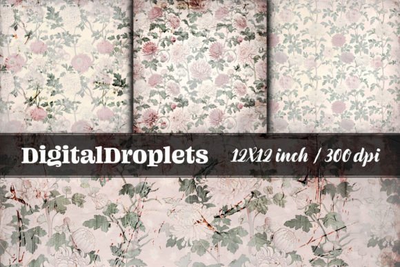 Vintage Florals Vol.3: A Designer's Guide to Timeless Texture