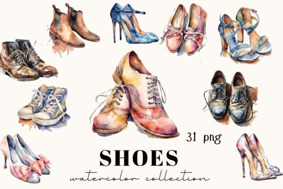 Watercolor Shoes & Floral Sneakers: A Designer's Asset